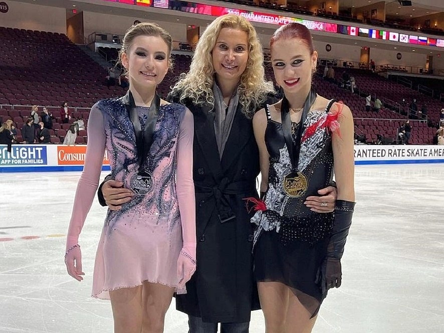 Отличное начало на I этапе Гран-При Skate America фигуристов «Самбо-70»!